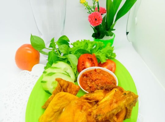 ayam goreng lengkap